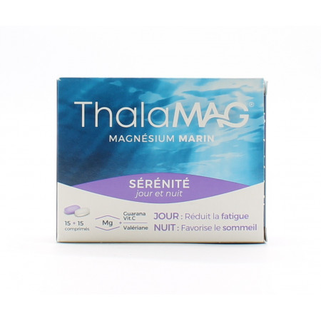 Thalamag Magnésium Marin Sérénité 15+15 comprimés - Univers Pharmacie