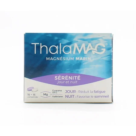 Thalamag Magnésium Marin Sérénité 15+15 comprimés - Univers Pharmacie