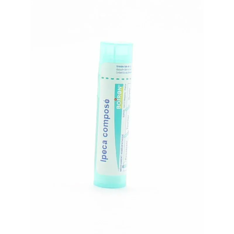 Boiron Ipeca Composé tube granules - Univers Pharmacie Boiron Ipeca Composé tube granules - Univers Pharmacie