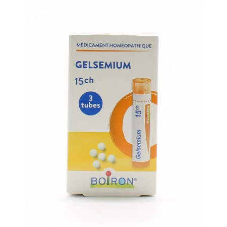 Boiron Gelsemium 15CH 3 tubes - Univers Pharmacie