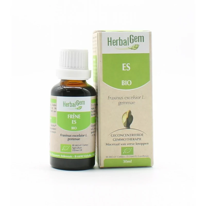 HerbalGem Frêne ES Bio 30ml - Univers Pharmacie