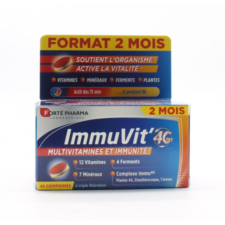 Forté Pharma ImmuVit 4G 60 comprimés - Univers Pharmacie