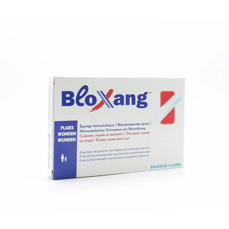 Bloxang Éponge Hémostatique X4 - Univers Pharmacie