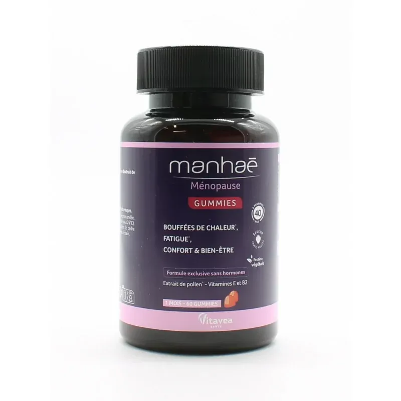 Manhaé Ménopause Gummies X60 - Univers Pharmacie