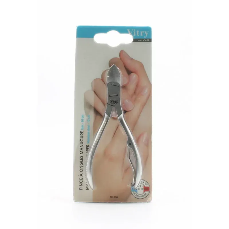 Vitry Pince à Ongles Manucure Inox 10mm - Univers Pharmacie