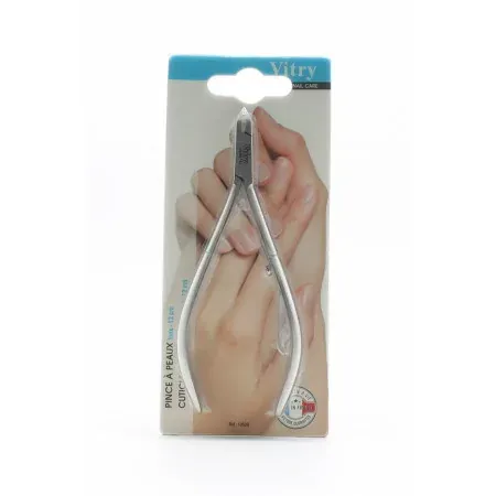 Vitry Pince à Peaux Cuticule Inox 12cm - Univers Pharmacie