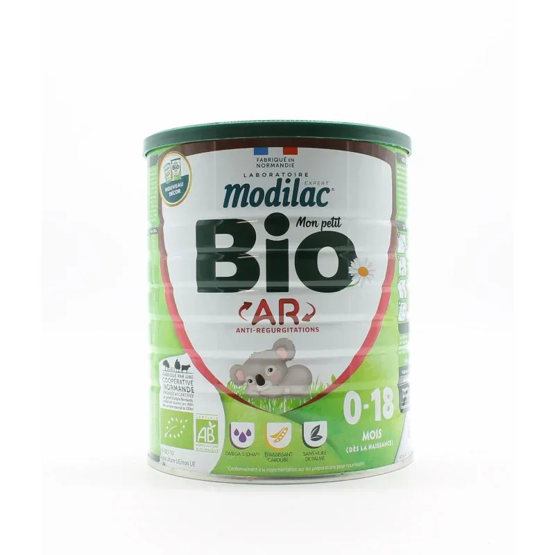Modilac Mon Petit Bio AR 0-18 mois 800g Modilac Mon Petit Bio AR 0-18 mois 800g