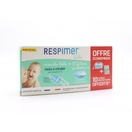 Respimer Mouche Bébé + 25 filtres protecteurs - Univers Pharmacie