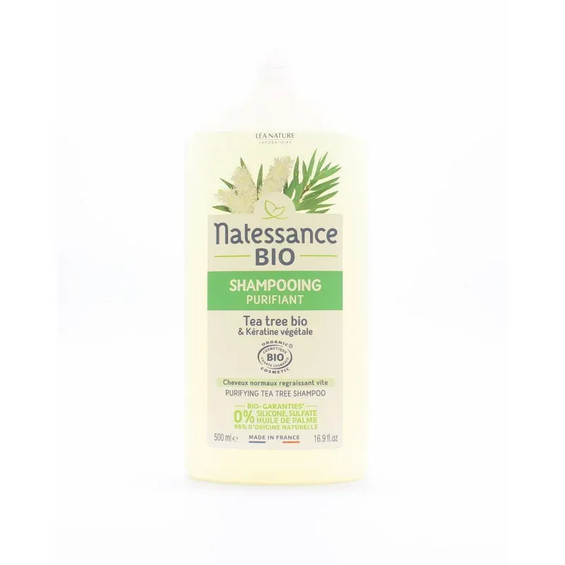 Natessance Bio Shampooing Purifiant 500ml - Univers Pharmacie