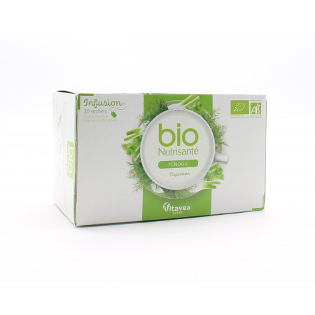 Bio Nutrisanté Fenouil Digestion Infusion 20 sachets - Univers Pharmacie