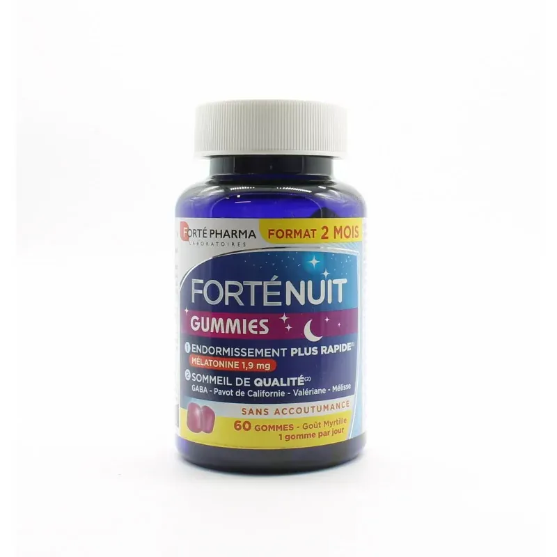 Forté Pharma FortéNuit Gummies 60 gommes
