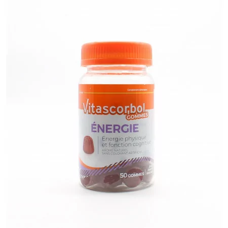 Vitascorbol Energie 50 gommes - Univers Pharmacie