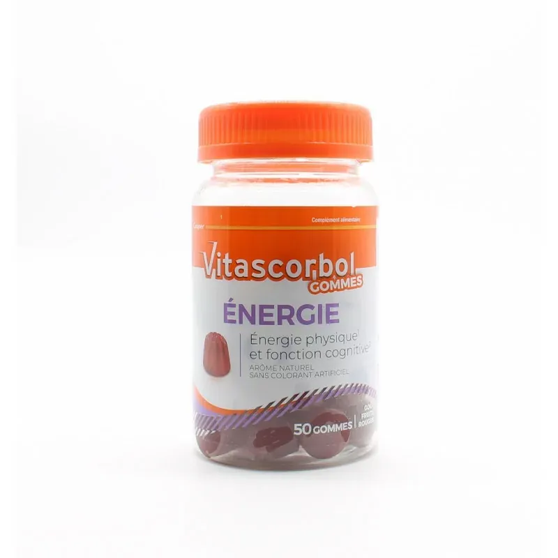 Vitascorbol Energie 50 gommes - Univers Pharmacie