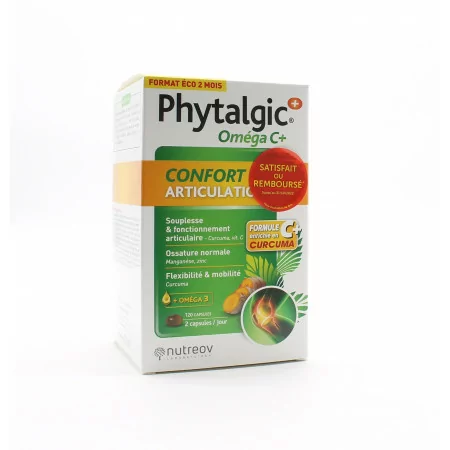 Phytalgic Oméga C+ Confort Articulations 120 capsules - Univers Pharmacie