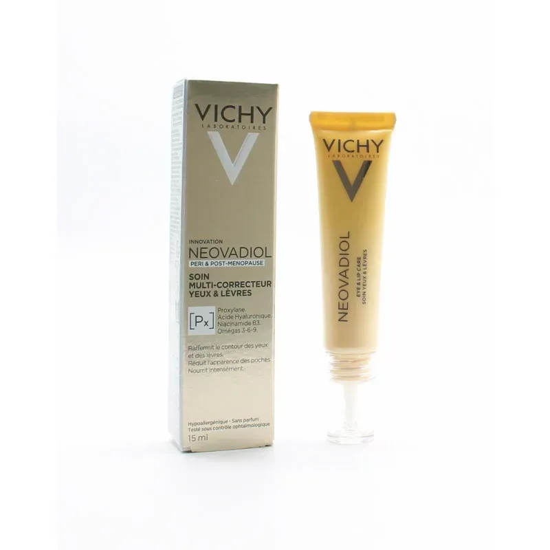 Vichy Neovadiol Soin Multi-correcteur Yeux et Lèvres 15ml - Univers Pharmacie