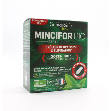 Santarome Bio Mincifor Perte de Poids 120 comprimés - Univers Pharmacie
