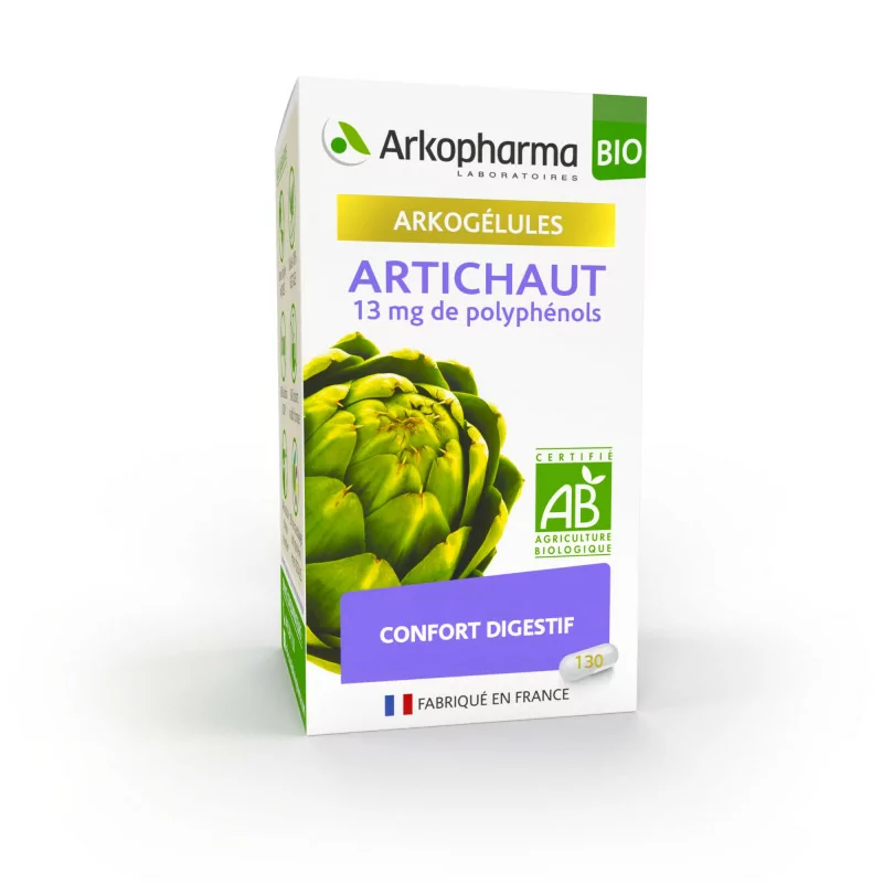 Arkopharma Arkogélules Bio Artichaut 130 gélules - Univers Pharmacie