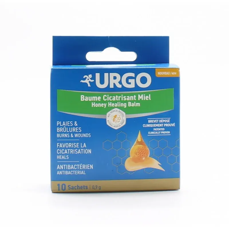 Urgo Baume Miel Cicatrisant 10 sachets - Univers Pharmacie