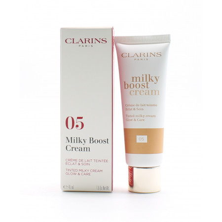 Clarins Milky Boost Cream 05 Crème de Lait Teintée 45ml - Univers Pharmacie