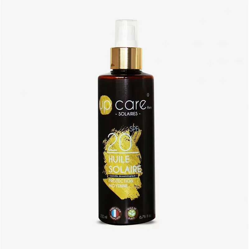 Up Care Huile Solaire Protection Moyenne SPF20 200ml - Univers Pharmacie
