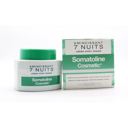 Somatoline Cosmetic Amincissant 7 Nuits  Crème Effet Chauffant 400ml - Univers Pharmacie