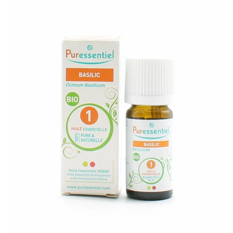 Puressentiel Huile Essentielle Basilic Bio 5ml - Univers Pharmacie