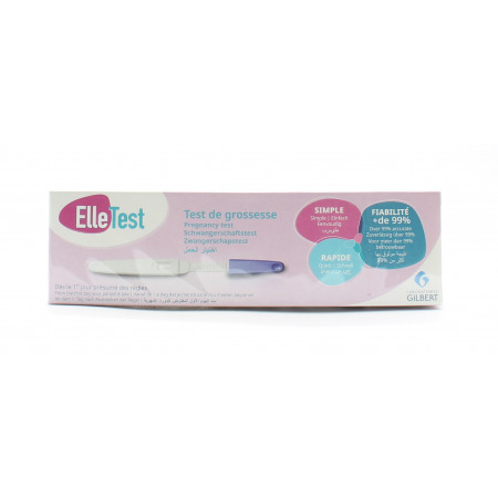 Elletest Test de Grossesse 1 unité - Univers Pharmacie