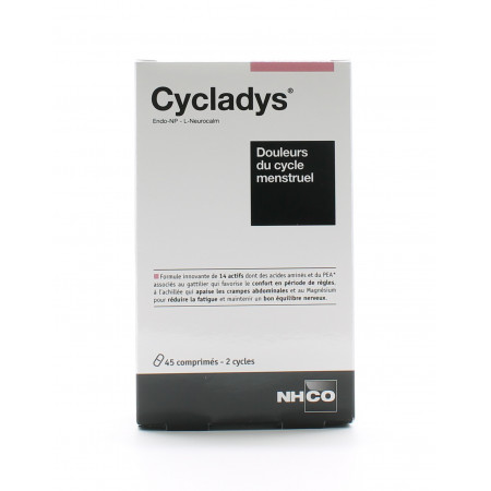 NHCO Cycladys 45 comprimés - Univers Pharmacie