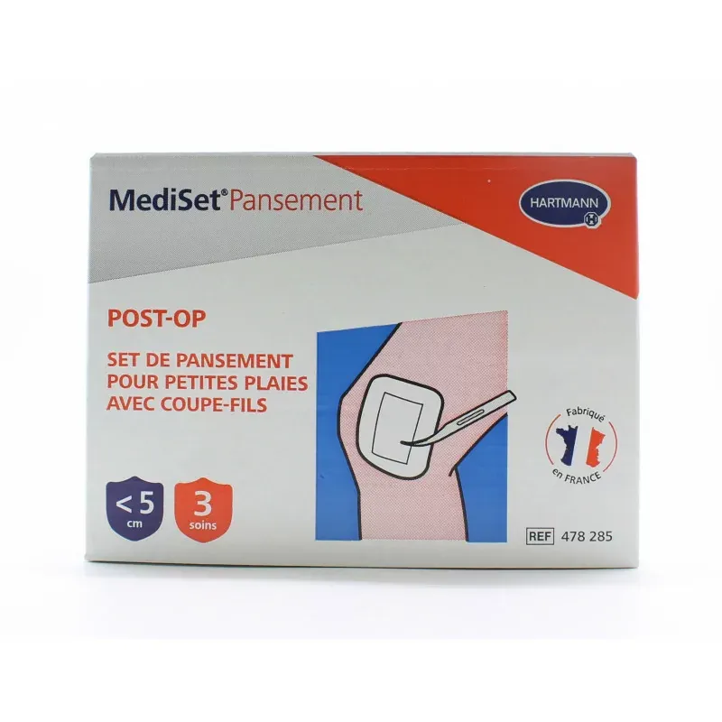 Mediset Pansement Post-Op Petites Plaies - Univers Pharmacie