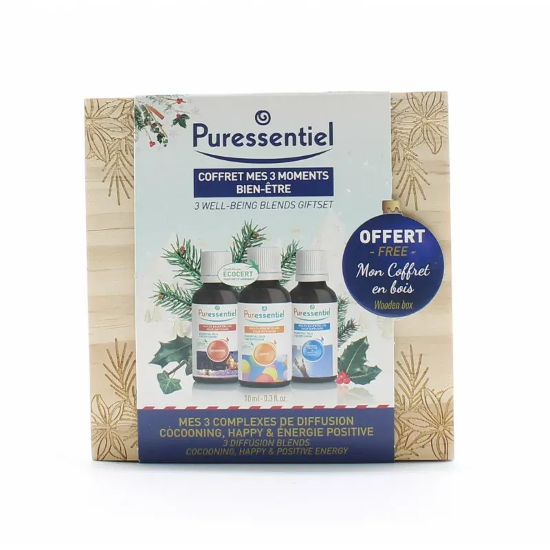 Puressentiel Coffret Mes 3 Moments Bien-être - Univers Pharmacie
