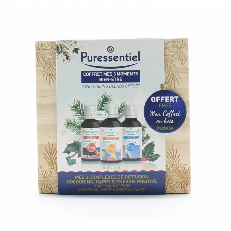 Puressentiel Coffret Mes 3 Moments Bien-être - Univers Pharmacie