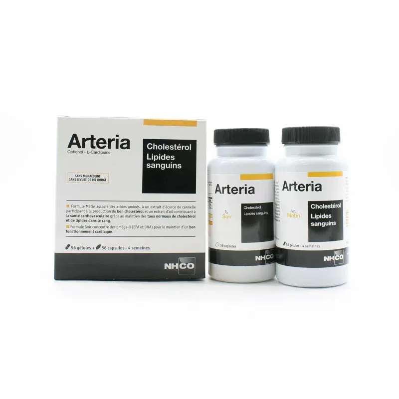 NHCO Arteria 56 gélules + 56 capsules - Univers Pharmacie