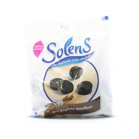 Solens Roll Réglisse Moelleux Sans Sucres 100g - Univers Pharmacie