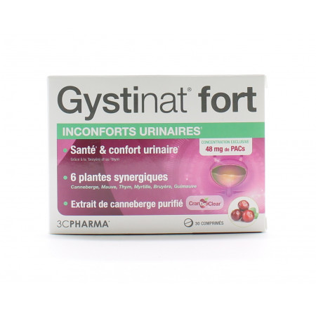 Gystinat Inconforts Urinaires 30 comprimés - Univers Pharmacie