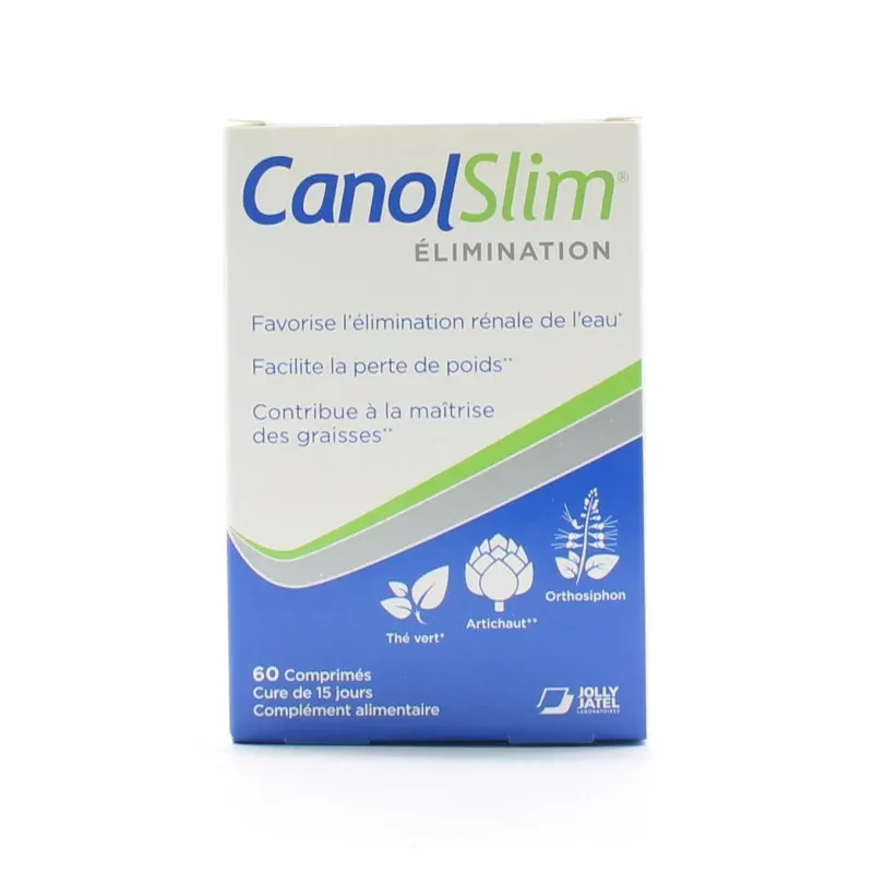CanolSlim Elimination 60 comprimés - Univers Pharmacie