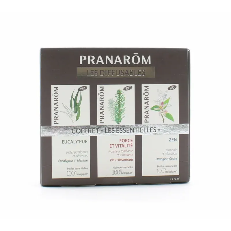 Pranarom Les Diffusables Coffret Les Essentiels - Univers Pharmacie