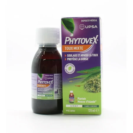 UPSA Phytovex Toux Mixte 120ml - Univers Pharmacie