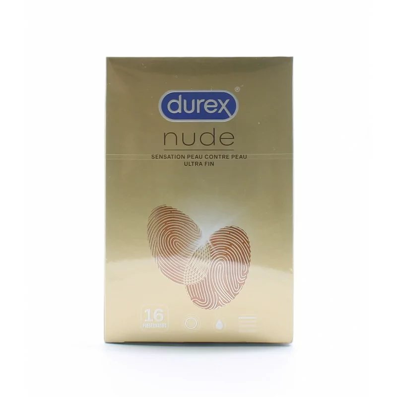 Durex Nude 16 préservatifs