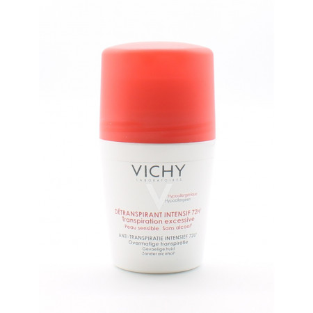 Vichy Détranspirant Intensif 72h 50ml - Univers Pharmacie
