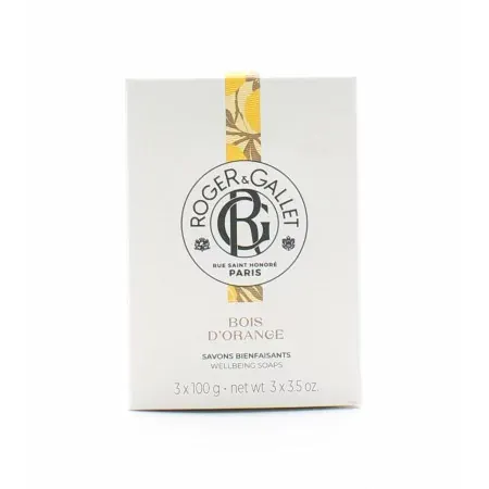 Roger&Gallet Savon Bienfaisant Bois d'Orange 3X100g - Univers Pharmacie