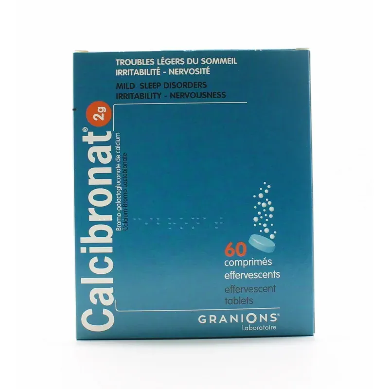 Granions Calcibronat 2g 60 comprimés - Univers Pharmacie