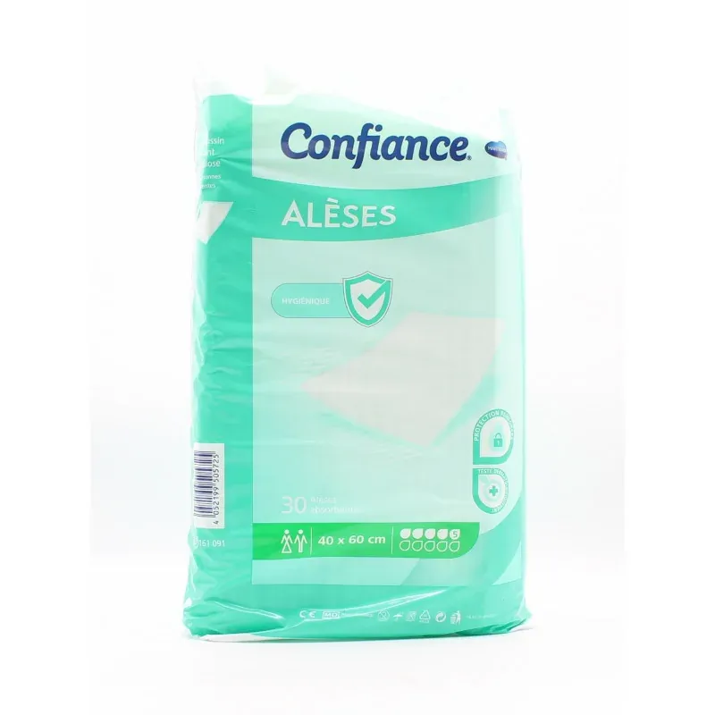 Hartmann Confiance Alèse Niveau 5 40X60cm X30 6 - Univers Pharmacie