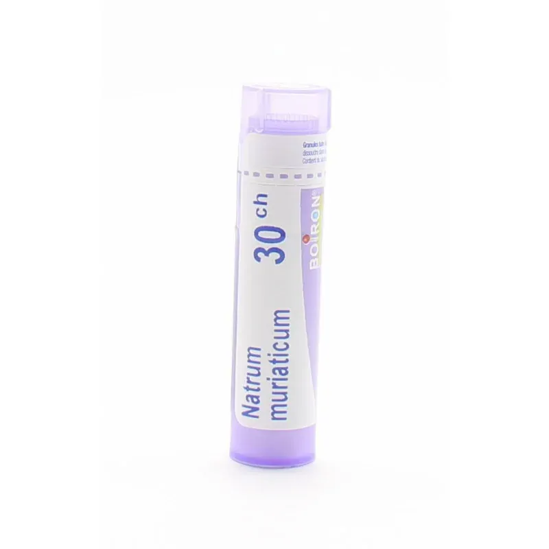 Boiron Natrum Muriaticum 30CH tube granules - Univers Pharmacie