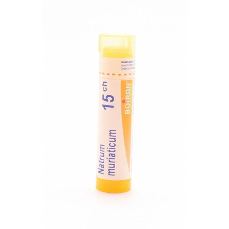 Boiron Natrum Muriaticum 15CH tube granules - Univers Pharmacie