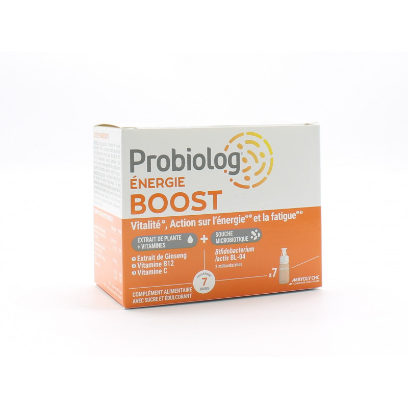 Probiolog Energie Boost 7 shots - Univers Pharmacie