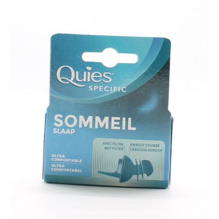 Quies Specific Sommeil Protections Auditives 1 paire - Univers Pharmacie