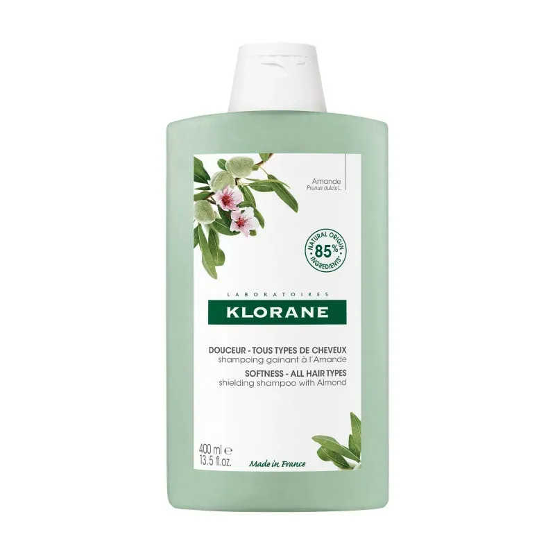 Klorane Shampooing Douceur Amande 400ml - Univers Pharmacie