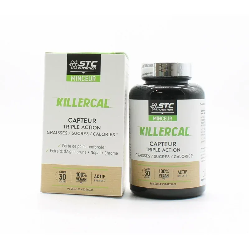 STC Nutrition Minceur Killercal 90 gélules - Univers Pharmacie