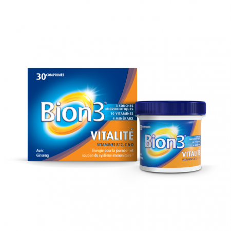 Bion3 Vitalité 30 comprimés - Univers Pharmacie