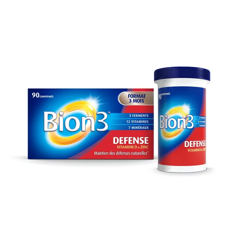 Bion3 Défense 90 comprimés - Univers Pharmacie